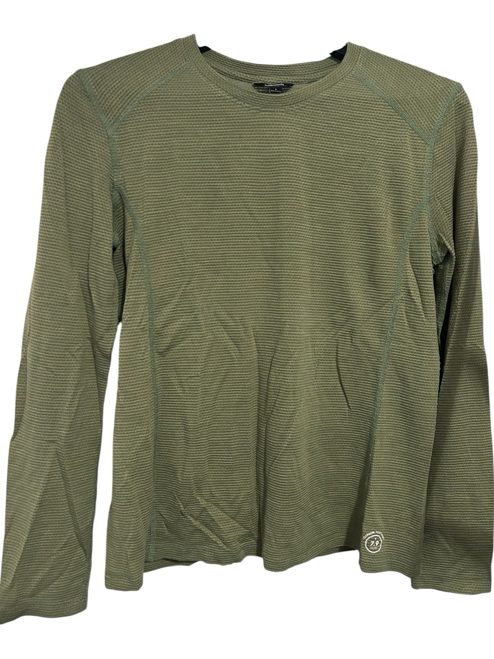 Allbirds Natural Run Green Long-Sleeve tee